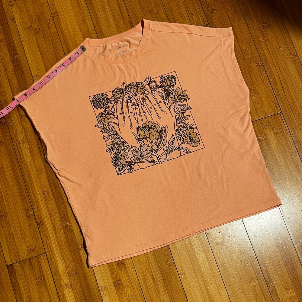 Anthropologie x Real Fun Graphic Muscle Tee Size M - Picture 13 of 16